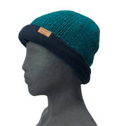 Planet Wool - Round hat extra | wollen muts met omslag