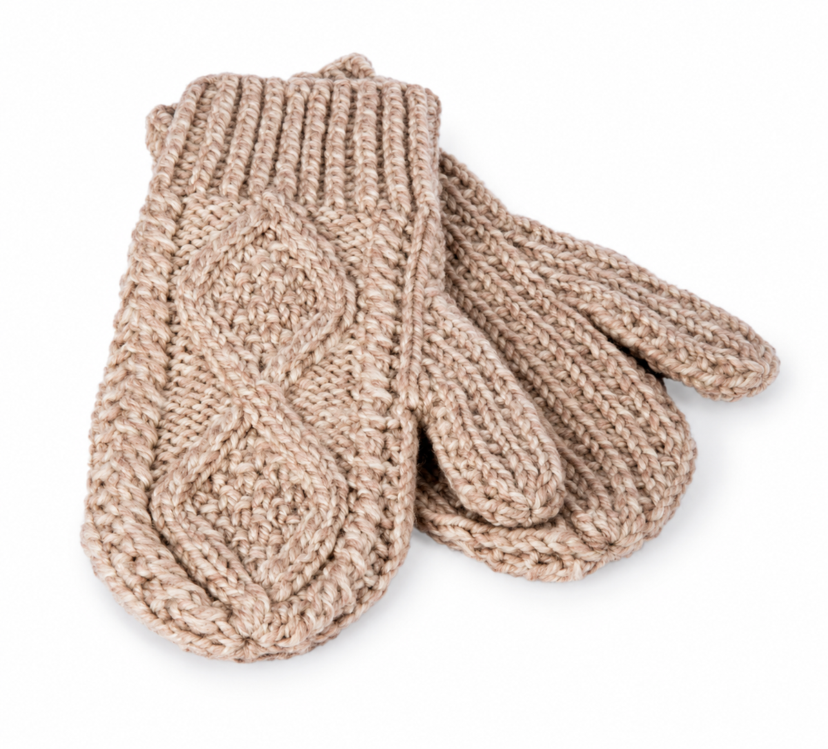 Aran Woollen Mills - S171 | wollen wanten Oatmeal