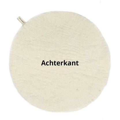 AVEVA - Seat cushion 23 raw wool | stoelkussen van wol