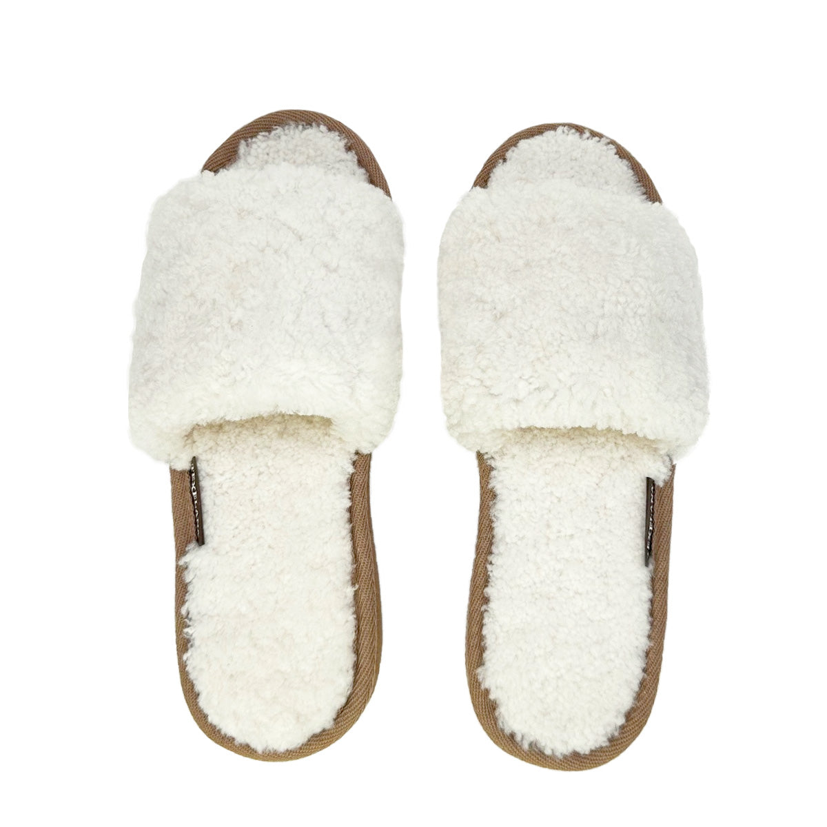 Texelana - Zanzibar | schapenvacht slipper White