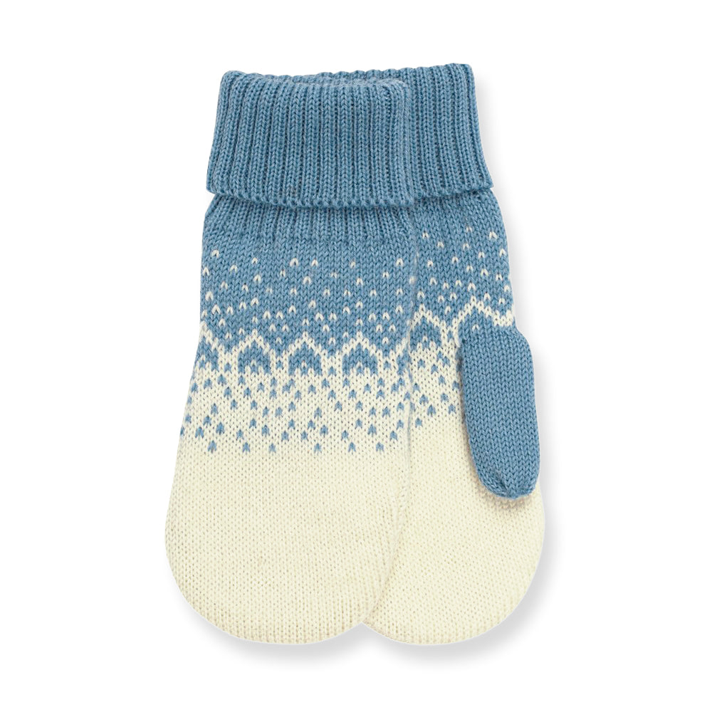 Norlender - Snowstorm mittens | wollen wanten Blue