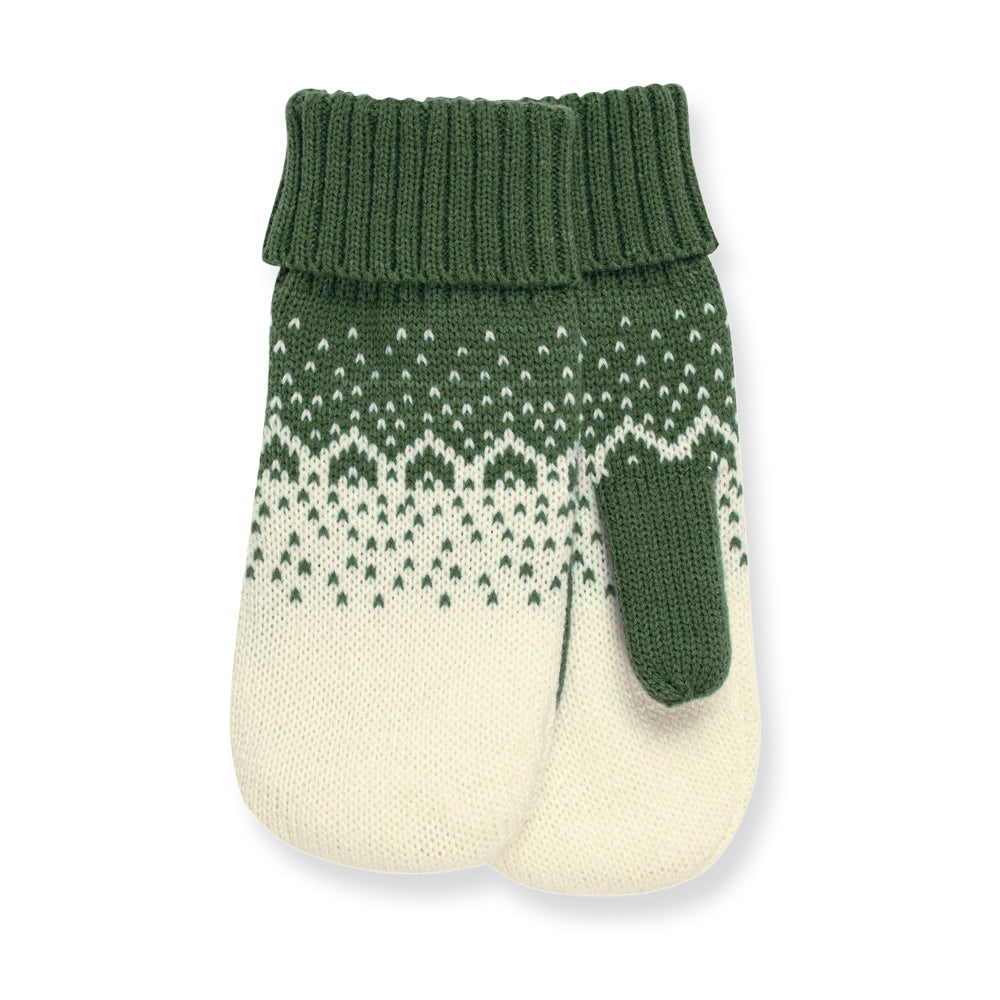 Norlender - Snowstorm mittens | wollen wanten Green