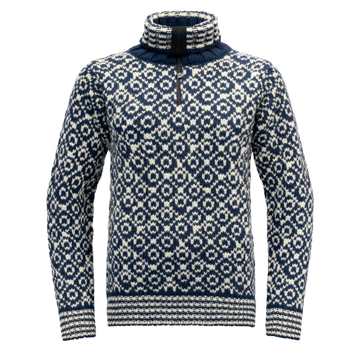 Devold - Svalbard | wool skipper sweater with zipper
