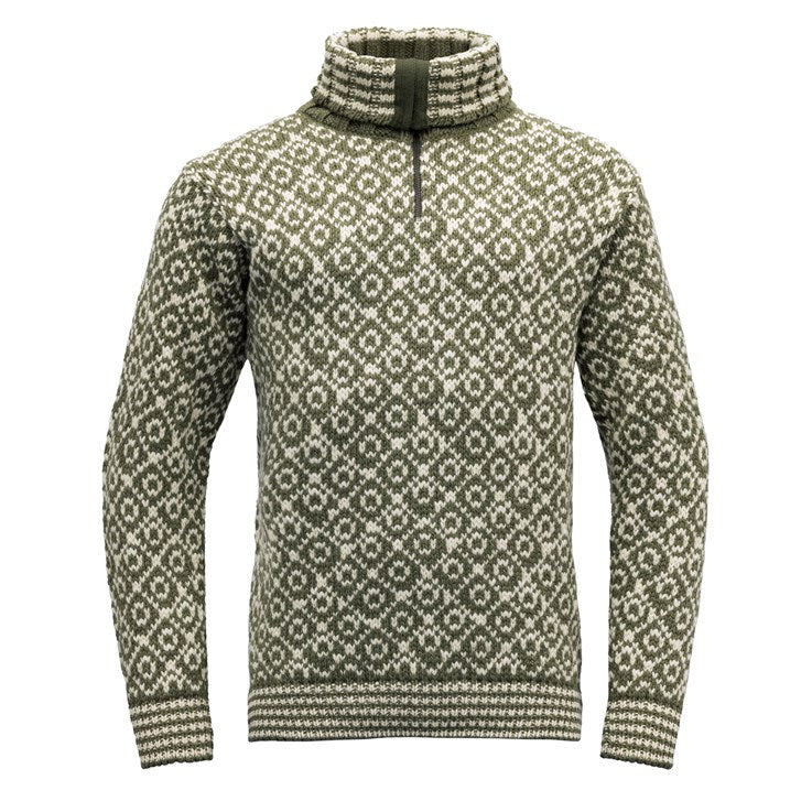 Devold - Svalbard | wool skipper sweater with zipper