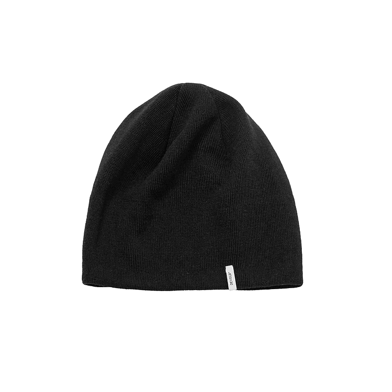 Devold - Everyday Wool Beanie | muts van merinowol Black
