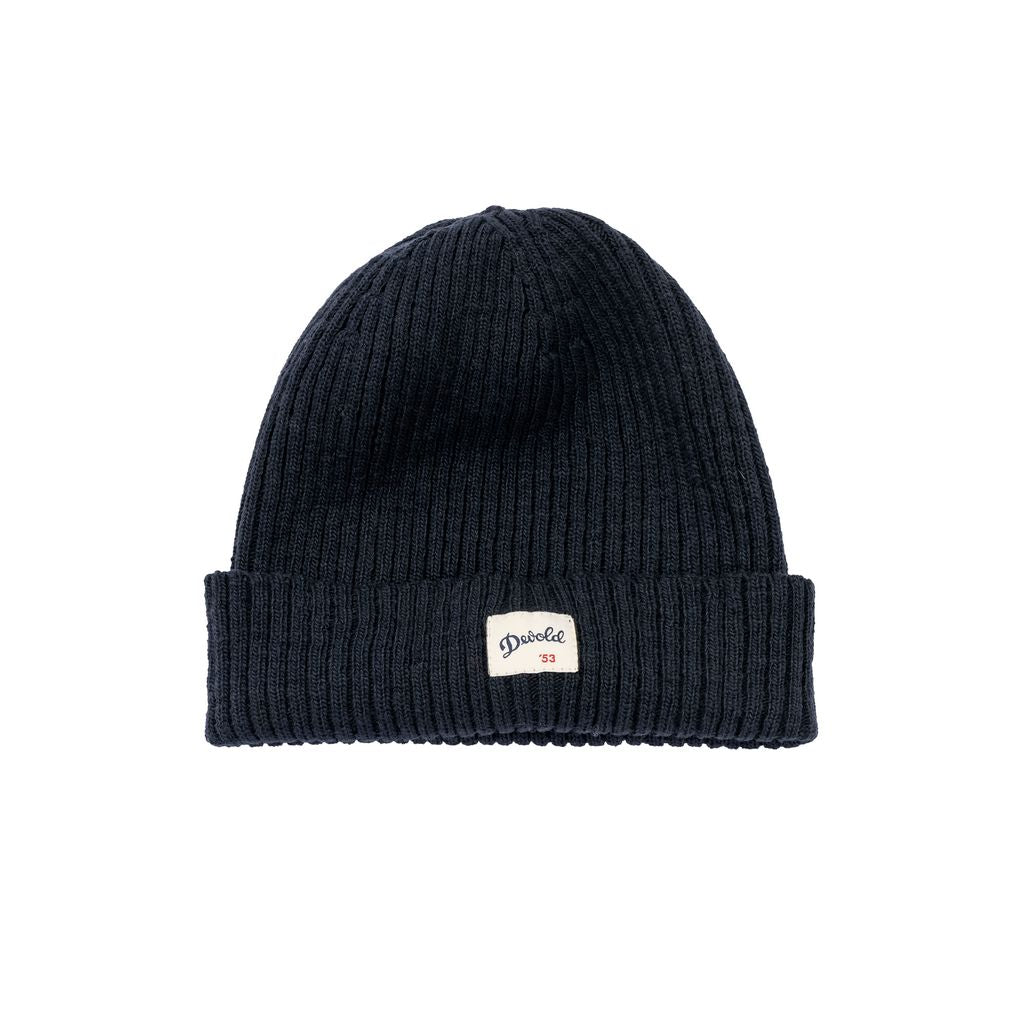 Devold - Archive Beanie | muts van merinowol Ink