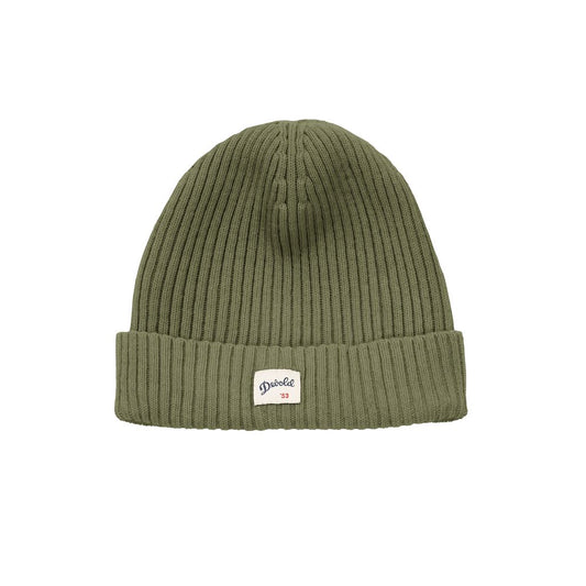 Devold - Archive Beanie | muts van merinowol Lichen Green