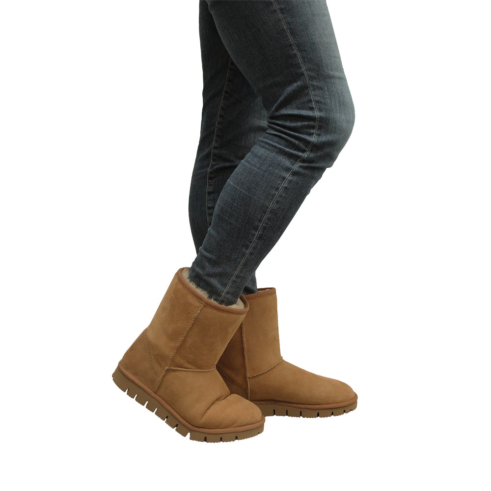 Texelana Struun | Premium pantoffel laars van schapenvacht