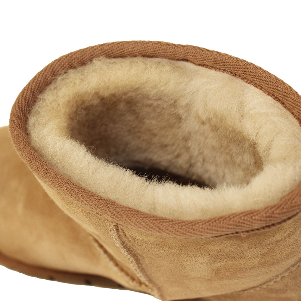 Texelana Zilt | Premium pantoffel laars van schapenvacht