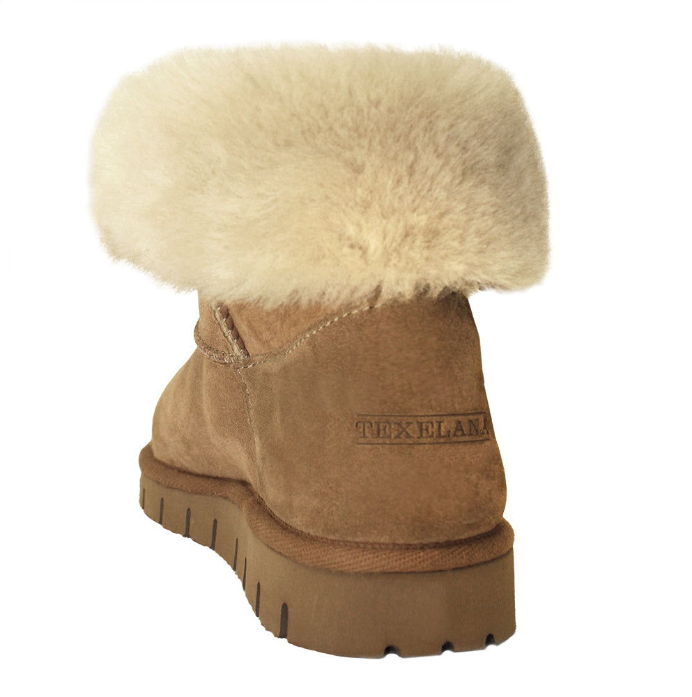 Texelana Blis | Premium pantoffel laars van schapenvacht