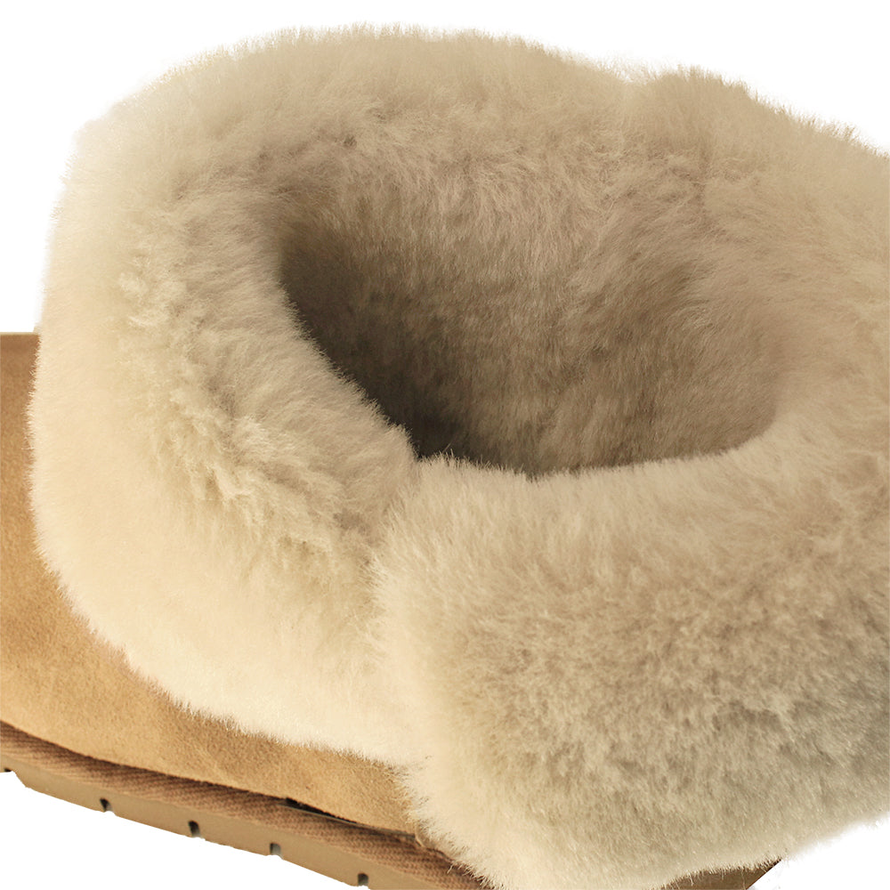 Texelana Blis | Premium pantoffel laars van schapenvacht