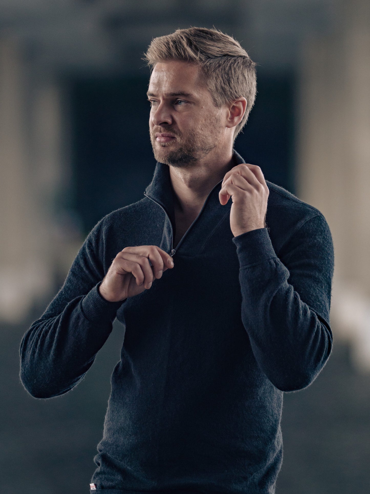 Woolpower - Zip turtleneck 200 | wollen thermoshirt met col