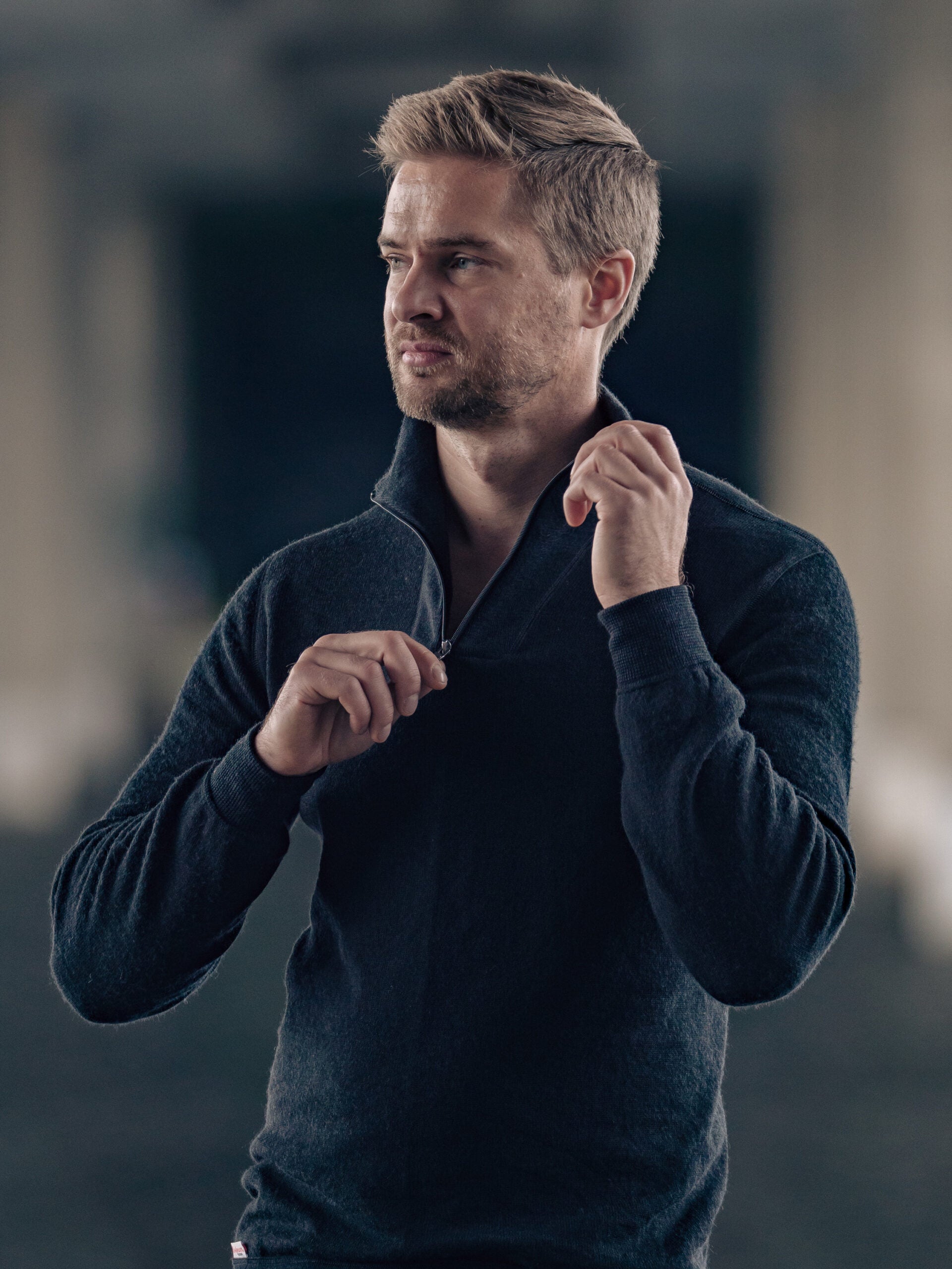 Woolpower - Zip turtleneck 200 | wollen thermoshirt met col