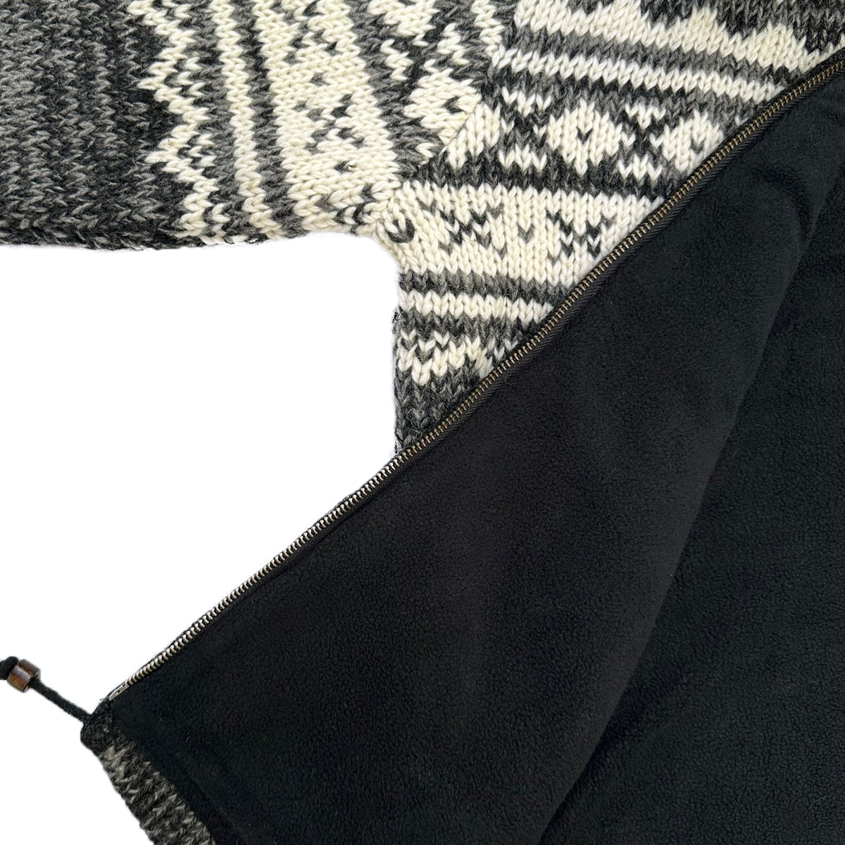 Planet Wool - Chest Pat | wollen herenvest met fleecevoering