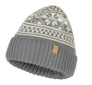 Ivanhoe Knitted in Sweden - Vide hat | wollen muts Zen blue