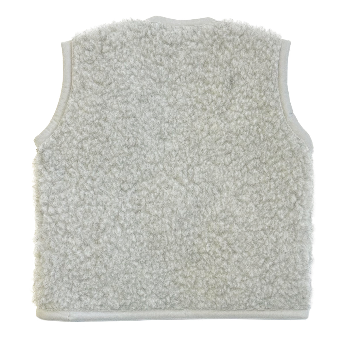 We are Wovens - Kids vest button | wollen kinder bodywarmer