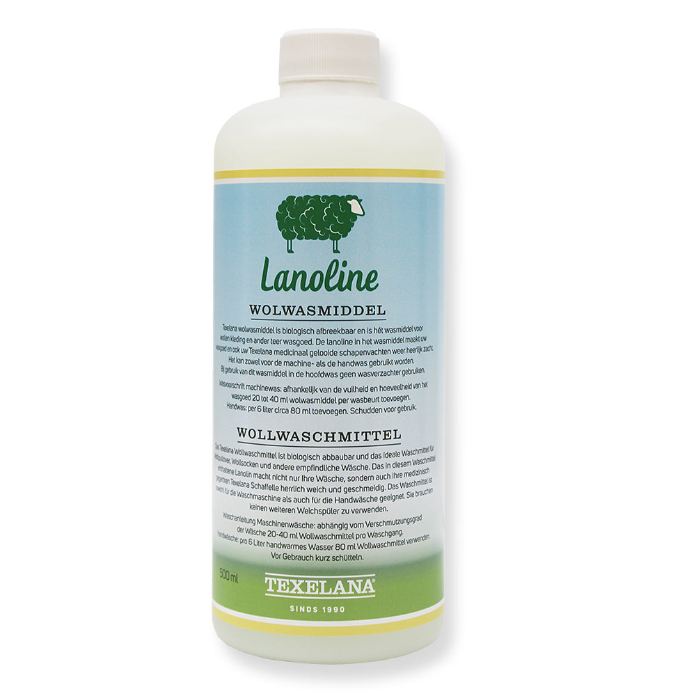 Texelana | wolwasmiddel 500 ml.
