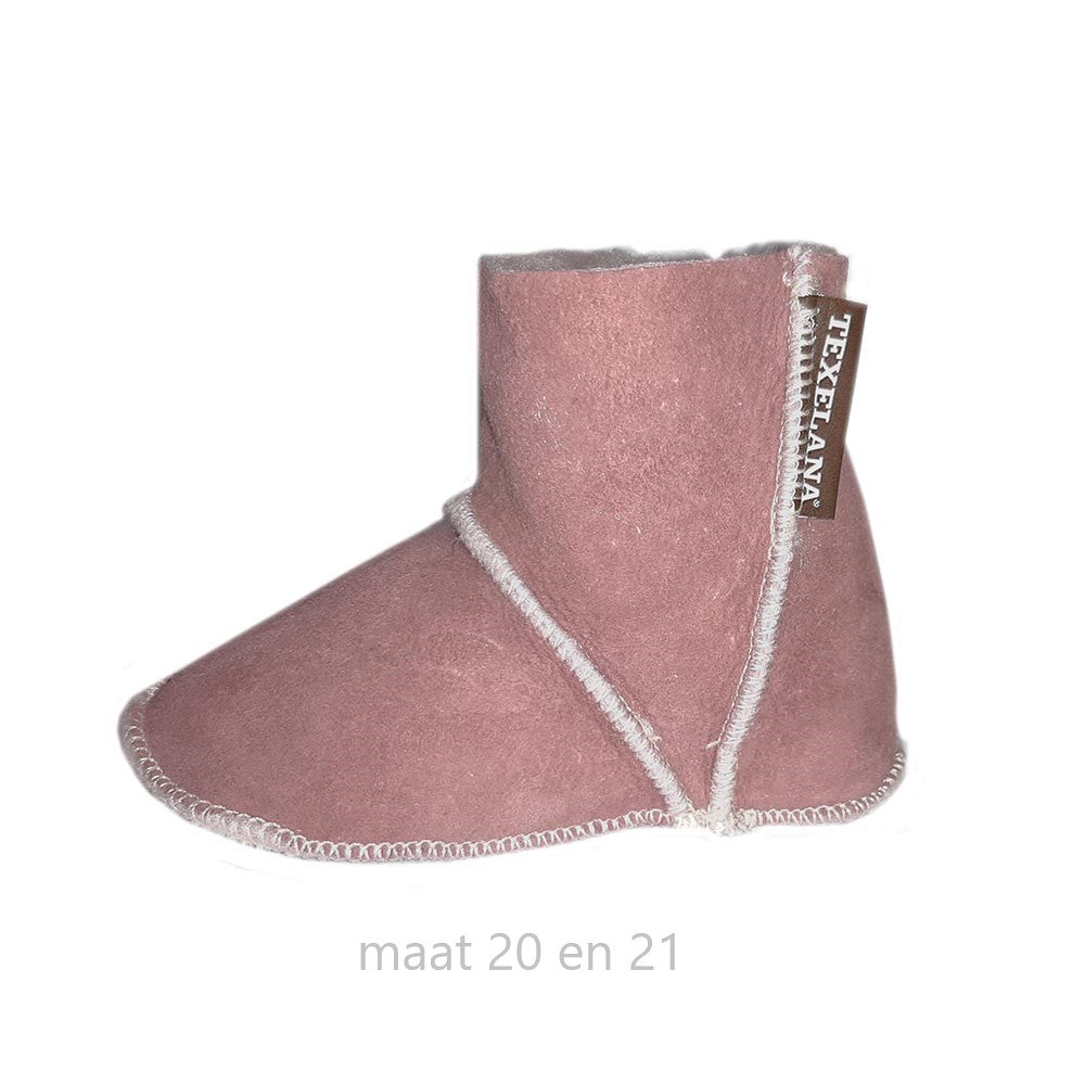 Texelana Marel | babypantoffel van schapenvacht
