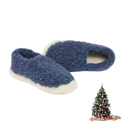 Yoko Wool - Siberian full slipper | pantoffel van schapenwol