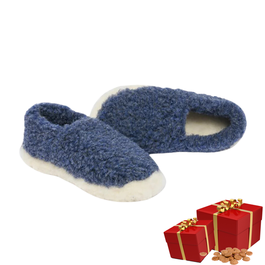 Yoko Wool - Siberian full slipper | pantoffel van schapenwol