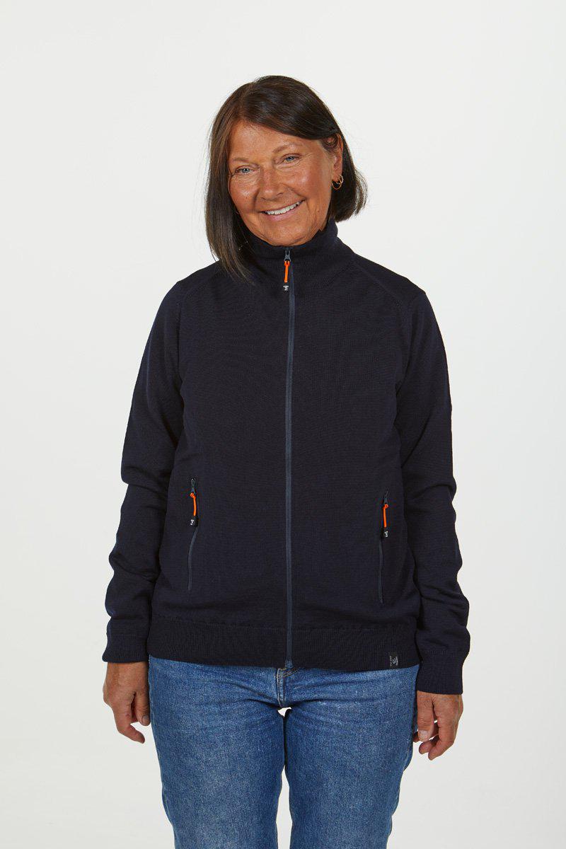 Ivanhoe Knitted in Sweden - York FZ | unisex wollen windbreaker vest