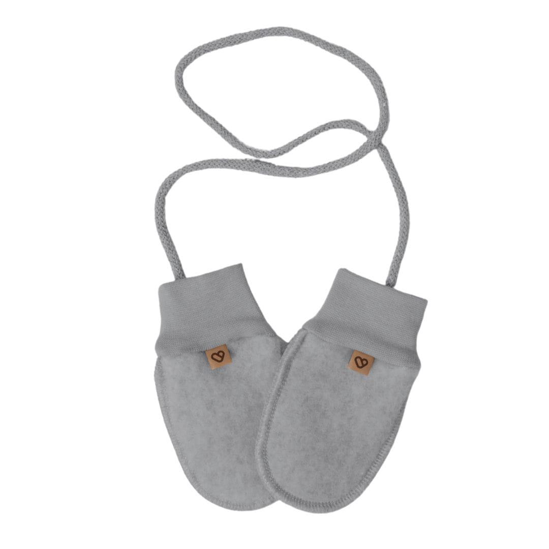 Zaffiro - Kiddy hand muff | wollen babywantjes Grey