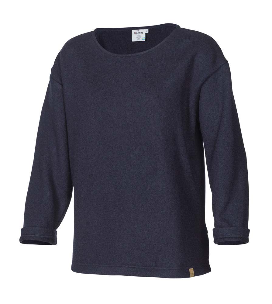 Ivanhoe Knitted in Sweden - Bystad Solid | wollen damestrui