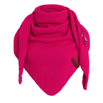 Knit Factory - Coco | omslagdoek Fuchsia