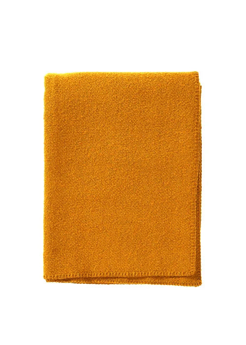 Klippan - Bouclé | plaid van lamswol Ochre