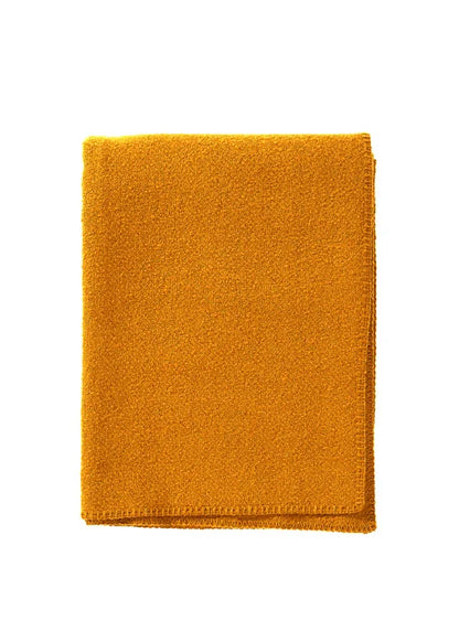 Klippan - Bouclé | plaid van lamswol Ochre