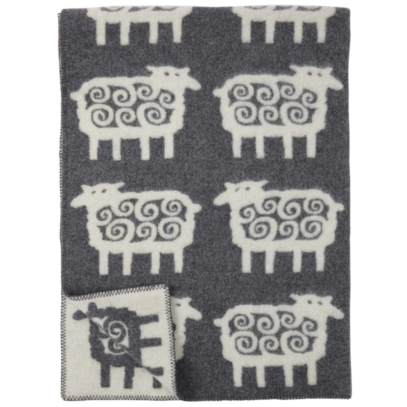 Klippan-Schaf | Kinderbettdecke aus Öko-Wolle