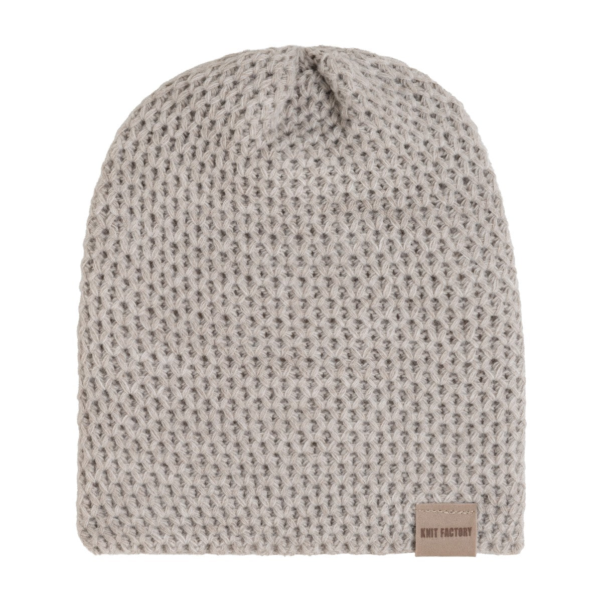 Knit Factory - Enya beanie | gebreide muts Iced Clay