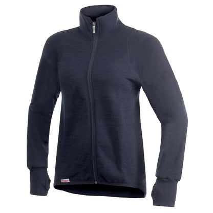 Woolpower - Full zip jacket 600 | wollen thermovest Dark navy