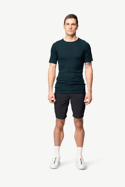Devold - Lauparen Base Tee man | heren t-shirt van merinowol
