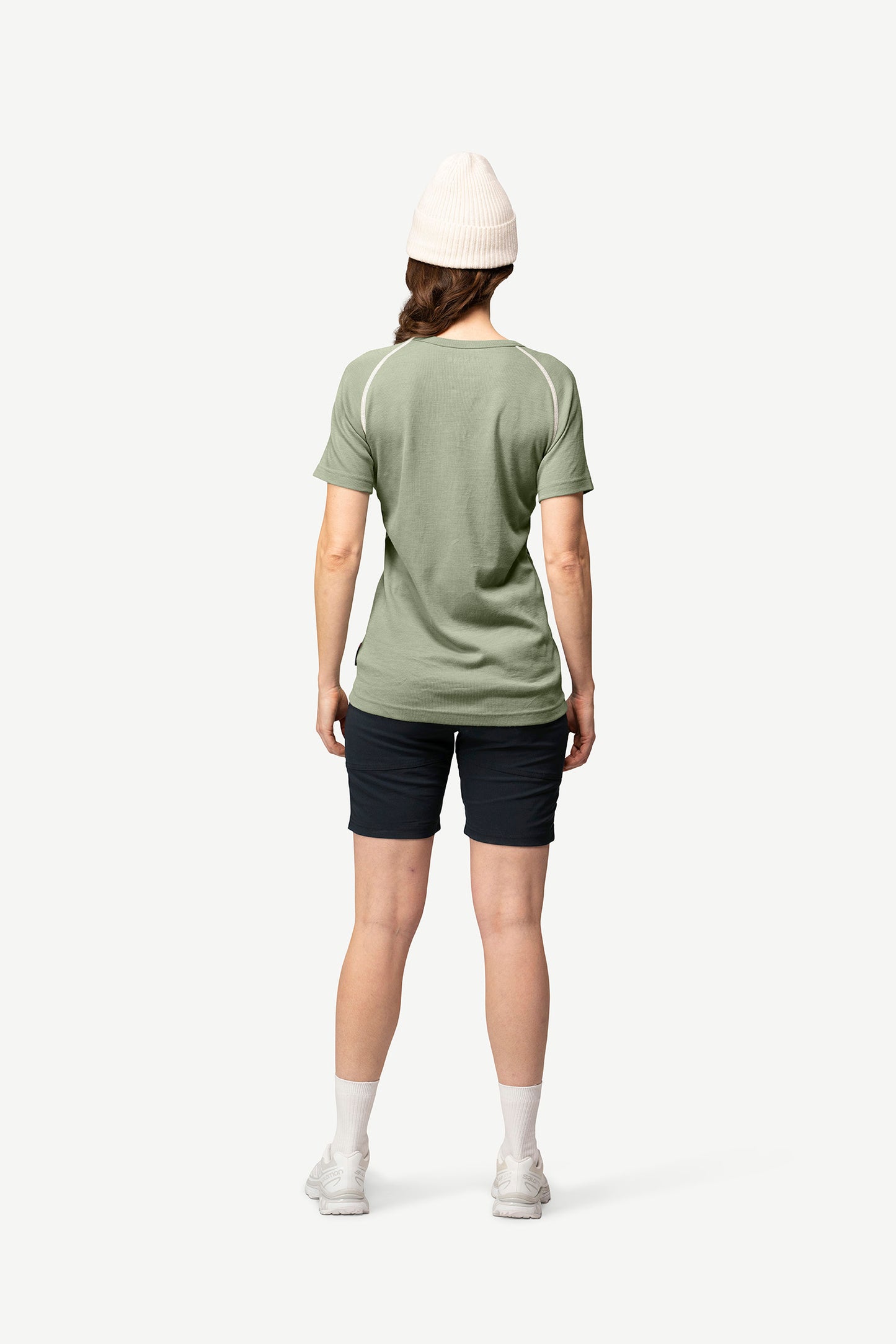 Devold - W Lauparen Base Tee | dames t-shirt van merinowol