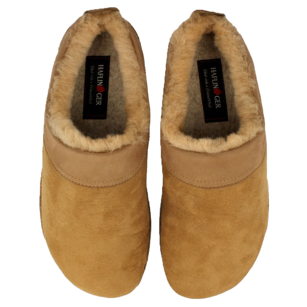 Haflinger - Snowbird | pantoffel met schapenvacht