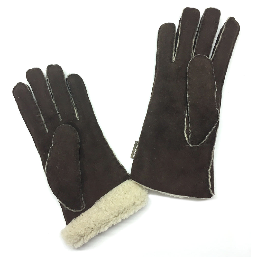 Texelana | suède handschoenen van schapenvacht