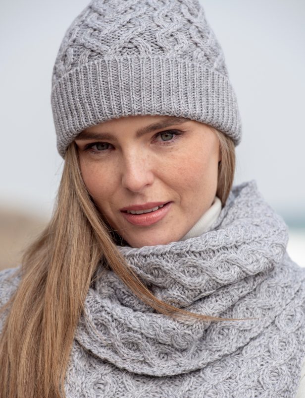 West End - X4943 hat | wollen muts Soft grey