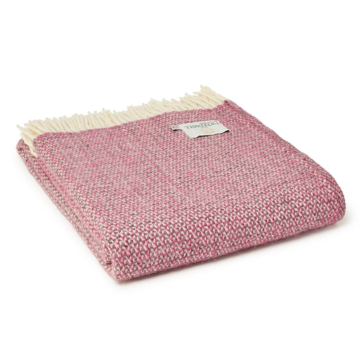Tweedmill - Illusion | wollen plaid Pink Grey