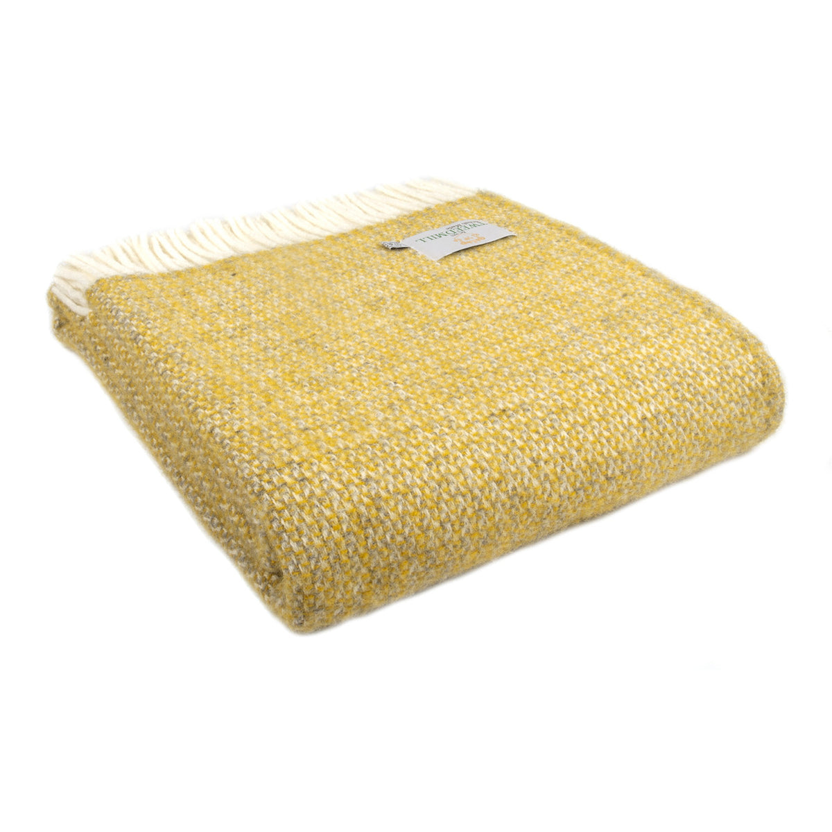 Tweedmill - Illusion | wollen plaid Yellow Grey