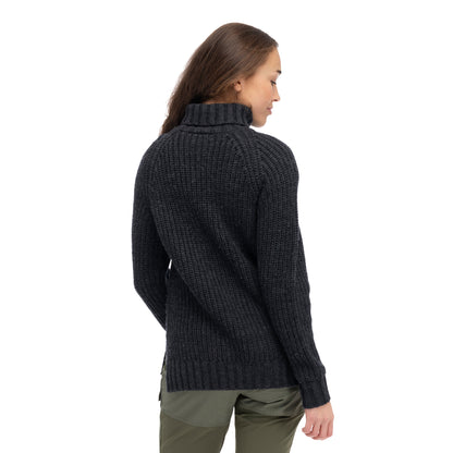 Bergmans of Norway - Nordmarka | Merino wool women's sweater with turtleneck