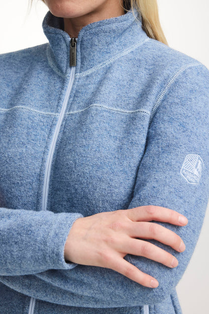 Ivanhoe Knitted in Sweden - Beata FZ | wollen damesjack