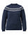 Ivanhoe Knitted in Sweden - Sire crewneck | Noorse wollen trui Light navy