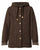 Ivanhoe Knitted in Sweden - NLS Dahlia | wollen damesjas Chocolate