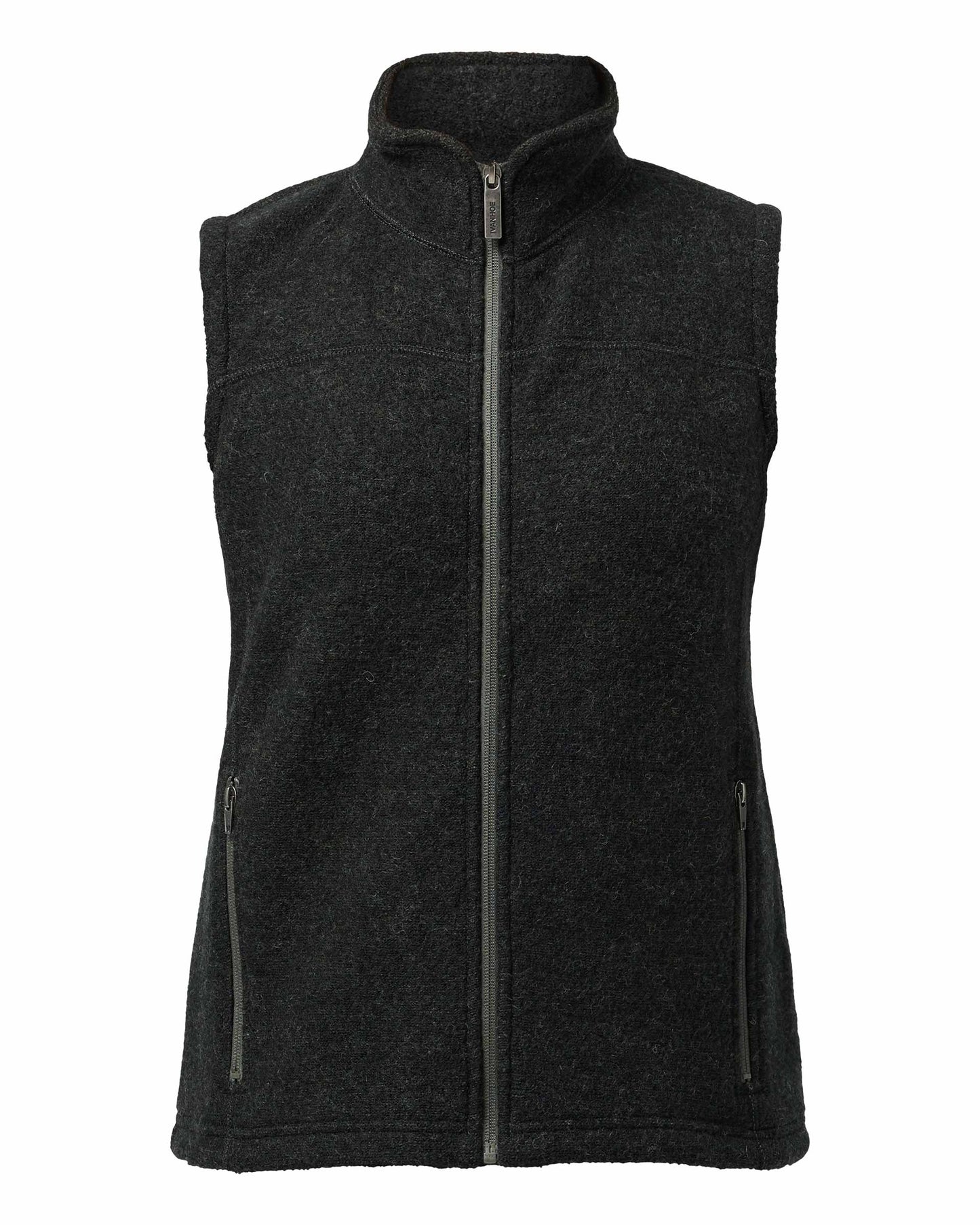 Ivanhoe Knitted in Sweden - Beata Vest | wollen dames bodywarmer Scarab