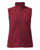 Ivanhoe Knitted in Sweden - Beata Vest | wollen dames bodywarmer Deep red