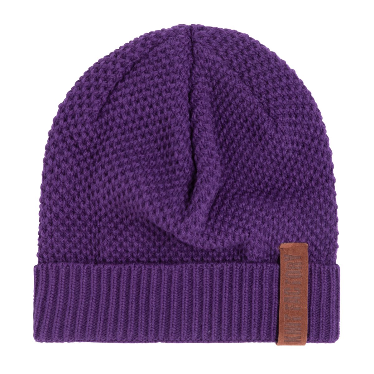 Knit Factory - Jazz beanie | gebreide muts Purple