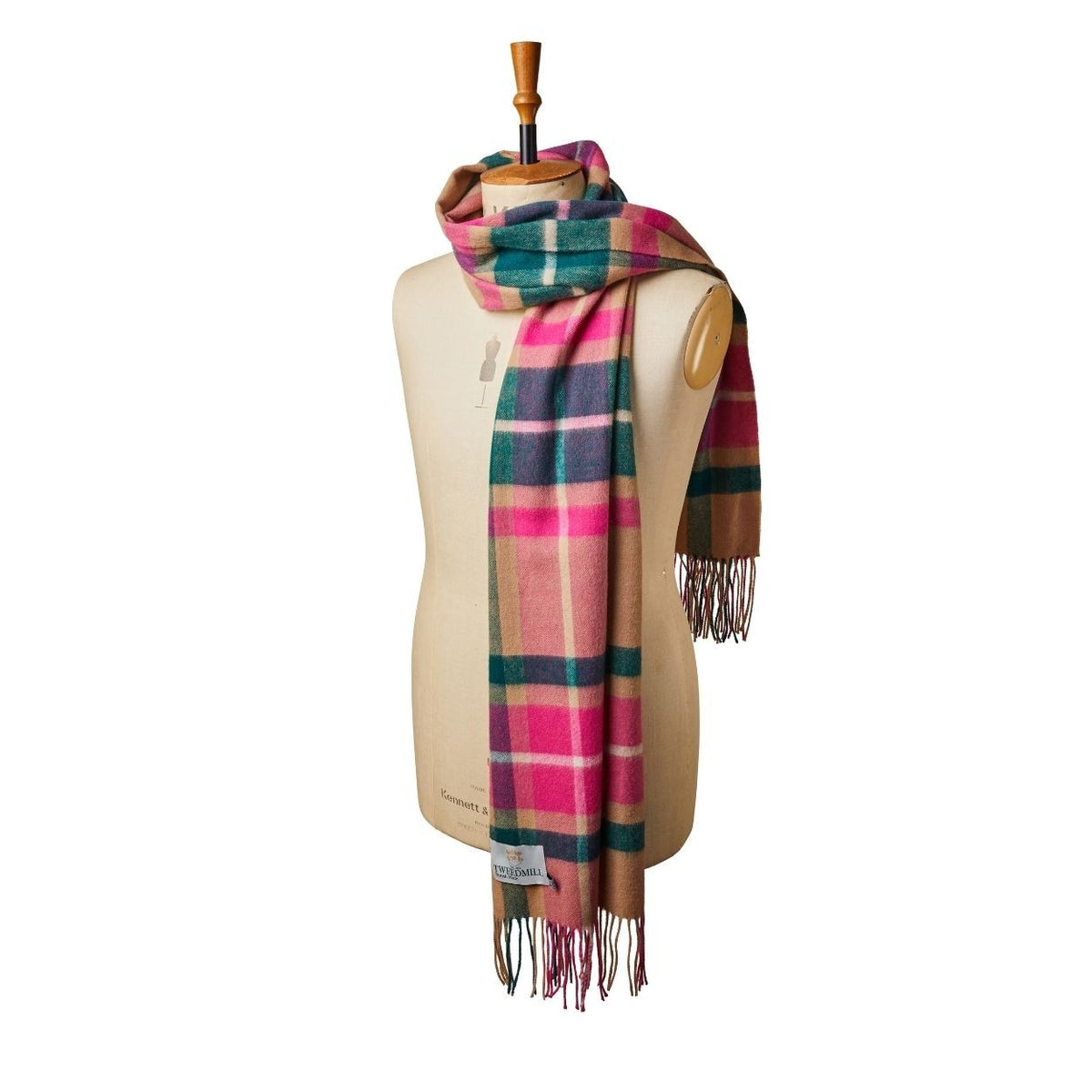 Tweedmill - Wide Scarf | sjaal van lamswol