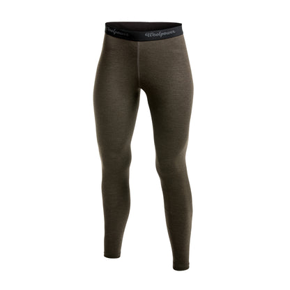 Woolpower - Long Johns LITE | wollen dames thermolegging Pine Green