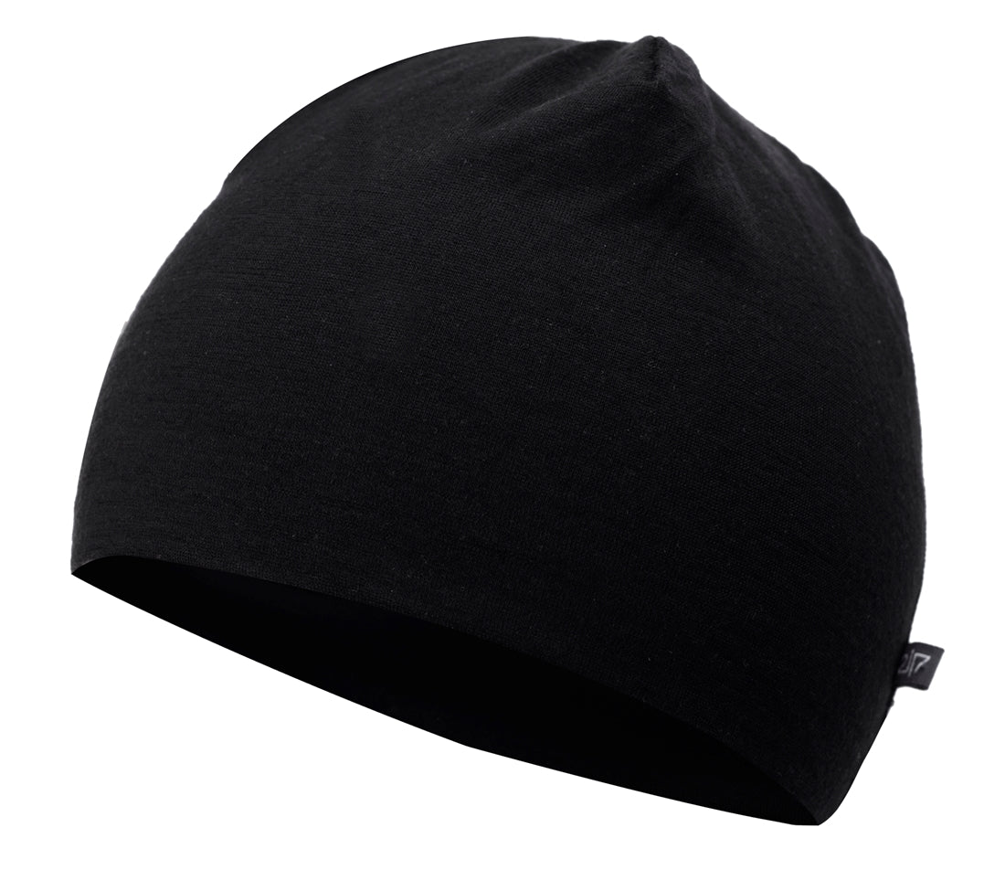 2117 of Sweden - Merino Cap Marieby | muts van merinowol Black